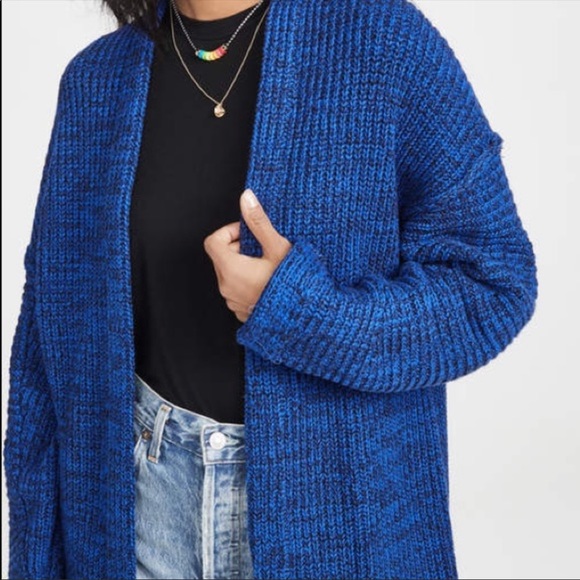 Free People Sweaters - Free People Oversized Chunky Cardigan Sweater Sz S